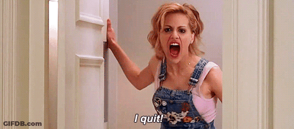 I Quit Brittany Murphy Door Slam GIF