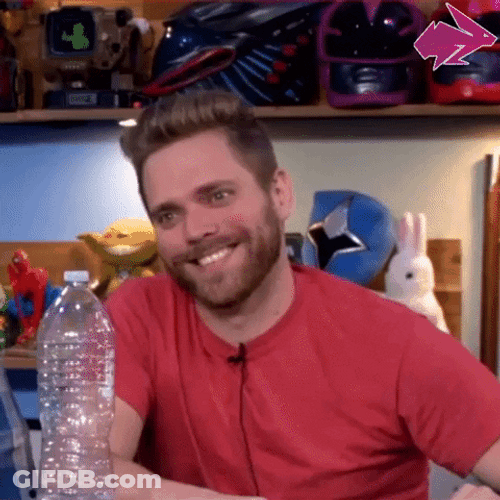 I Quit Hyper RPG Water Bottle GIF