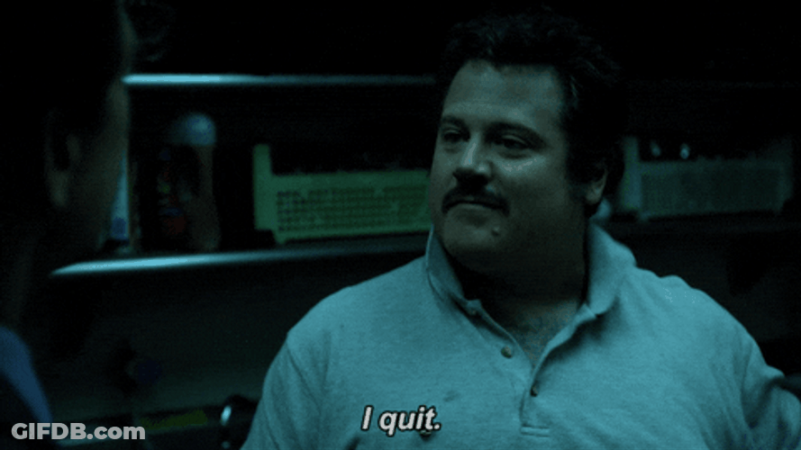 I Quit Lethal Weapon Fox GIF