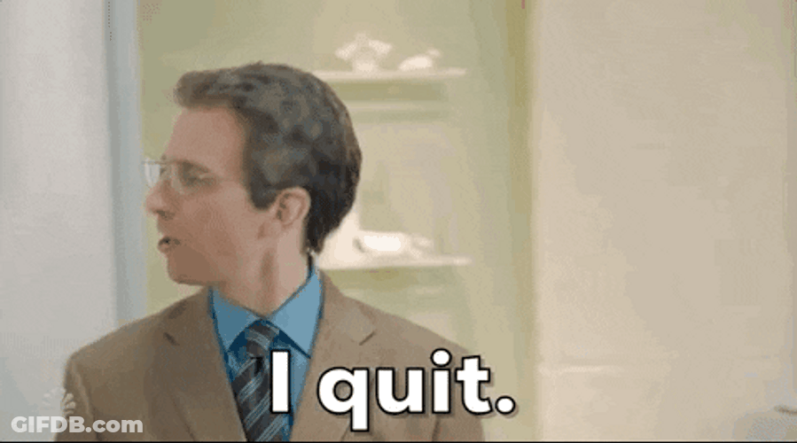 I Quit Saturday Night Live GIF