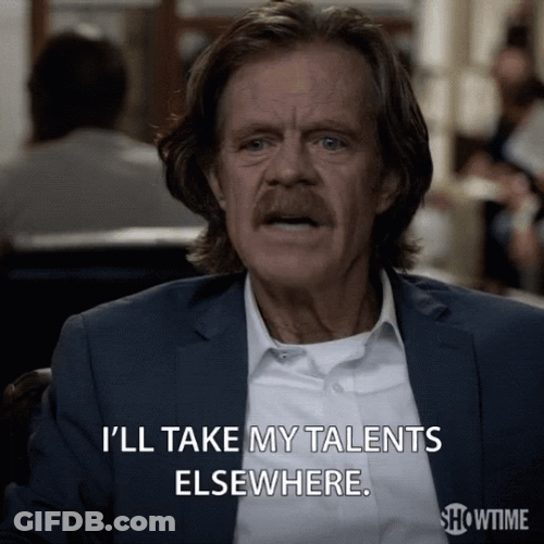 I Quit William Macy GIF