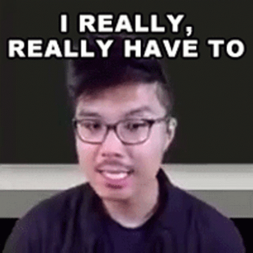 I Really Have To GIF