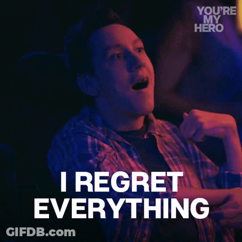 I Regret Everything Ian GIF