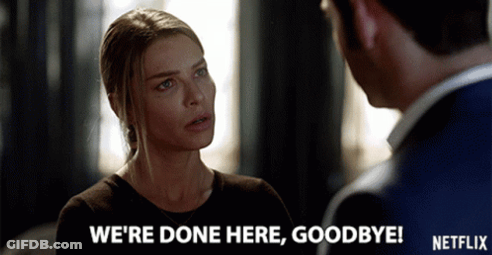 I Said Good Day Chloe Decker Lucifer GIF