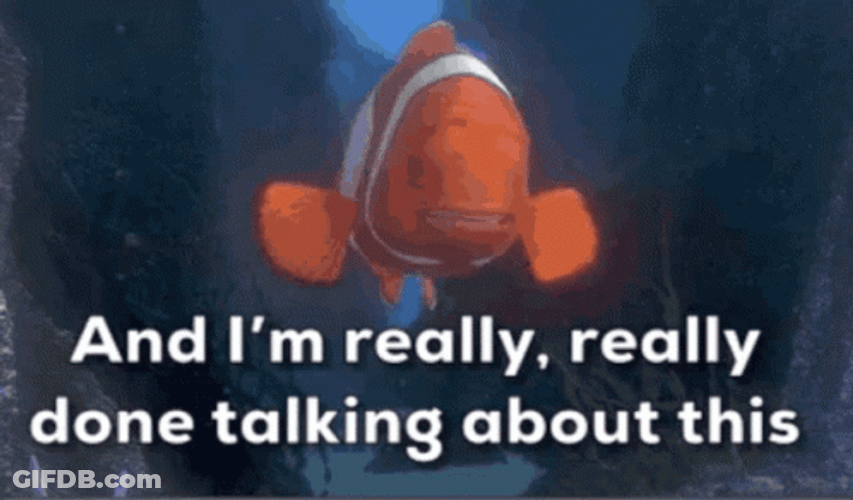 I Said Good Day Finding Nemo Marlin GIF