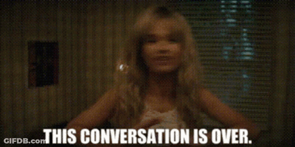 I Said Good Day Pamela Anderson GIF