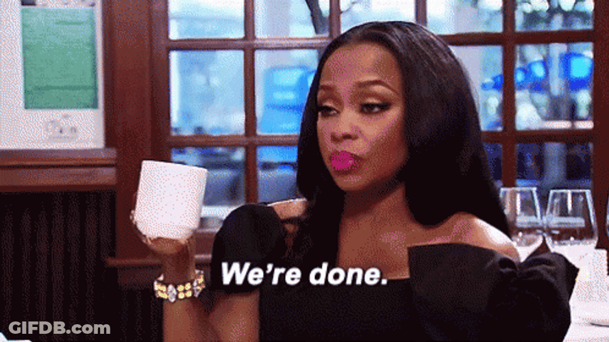 I Said Good Day Phaedra Parks GIF