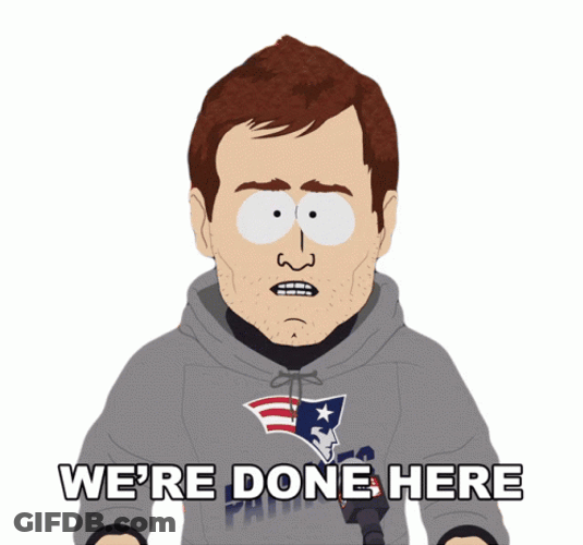 I Said Good Day South Park Tom Brady GIF