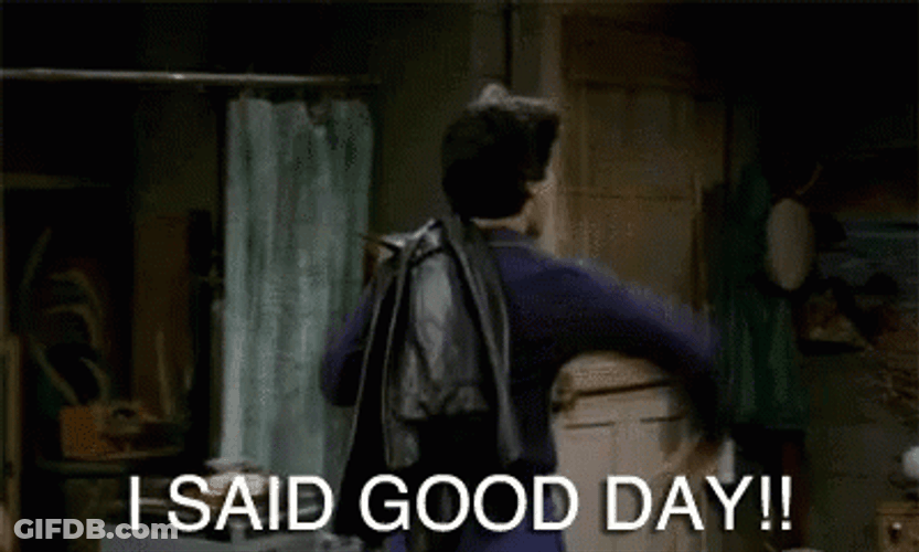 I Said Good Day The 70S Show Fez GIF