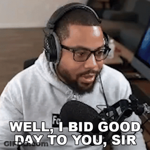 I Said Good Day The Black Hokage GIF