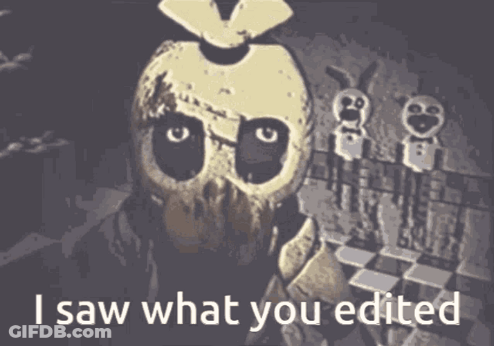 I Saw What You Edit GIF
