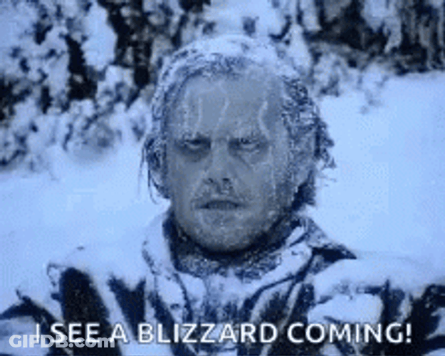 I See A Blizzard Winter Is Coming GIF
