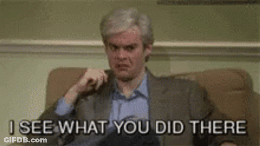 I See What You Did There The Office GIF
