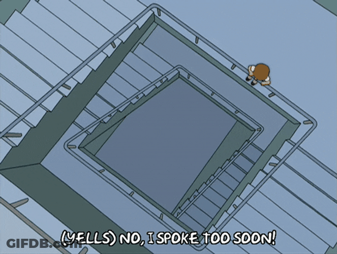 I Spoke Too Soon The Simpsons GIF