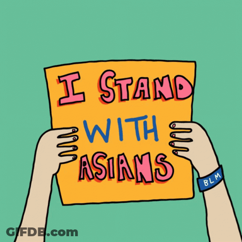I Stand With Asian Stereotype GIF