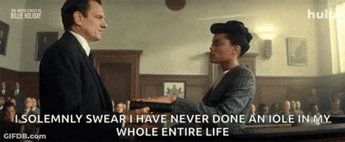 I Swear Billie Holiday GIF