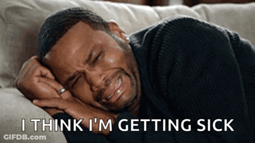 I Think Im Getting Sick Anthony Anderson GIF