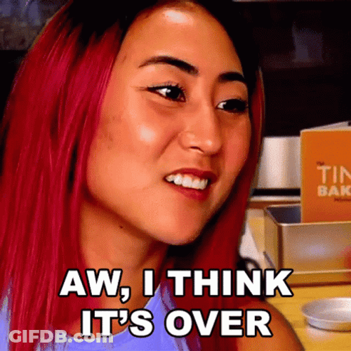 I Think Its Over Now Lizzy Capri GIF