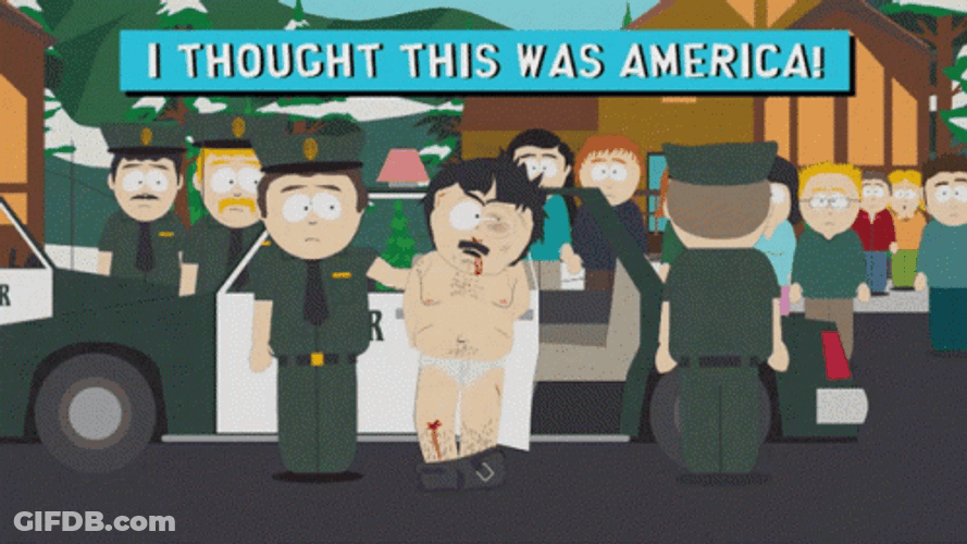 I Thought This Was America GIF
