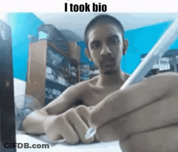 I Took Biology GIF