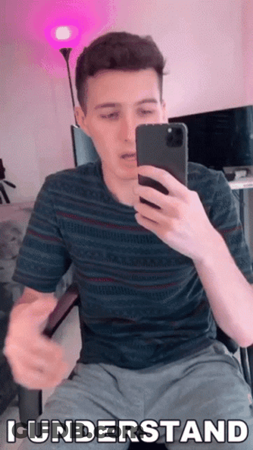 I Understand Mirror Talk GIF