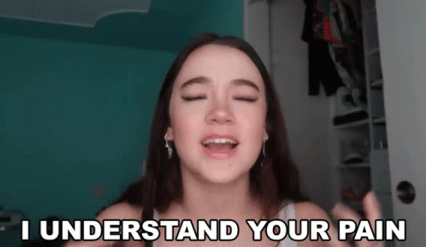 I Understand Your Pain Fiona Frills GIF