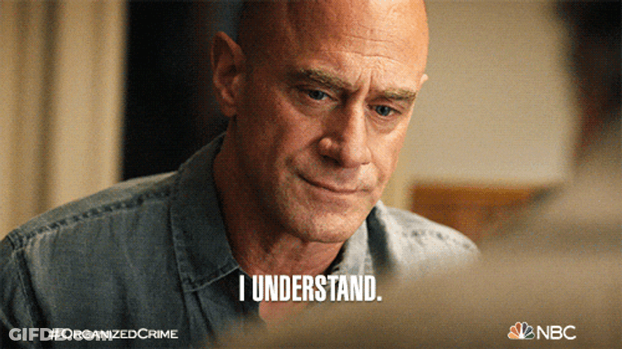 I Understood That Reference Christopher Meloni GIF