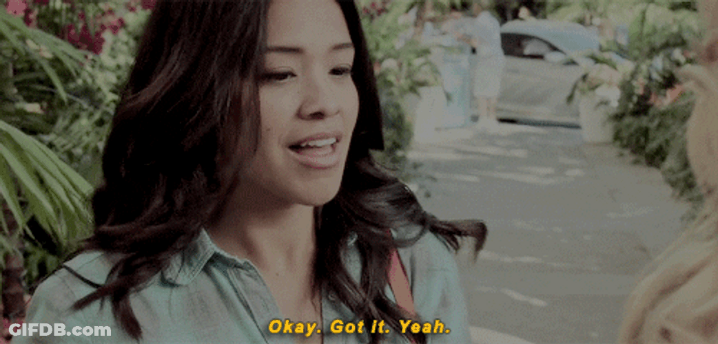 I Understood That Reference Gina Rodriguez GIF