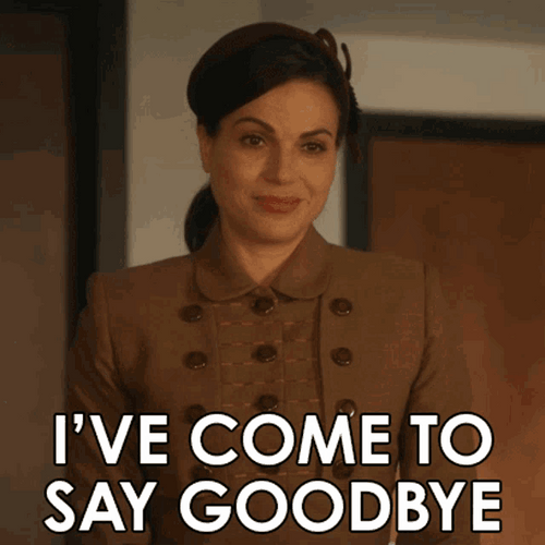 I've Come To Say Goodbye GIF