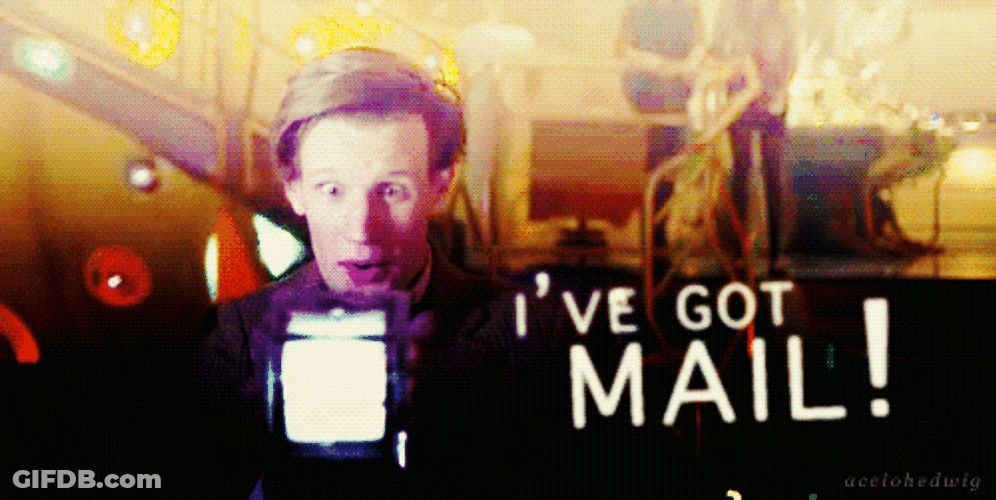 I've Got Mail Excited Email GIF
