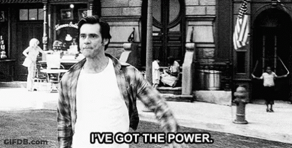 I've Got The Power Bruce Almighty GIF