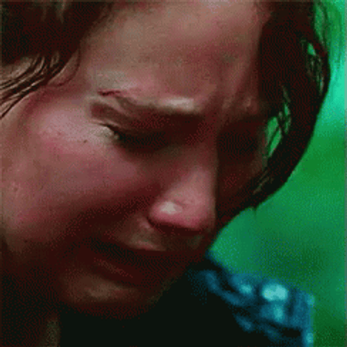 I Volunteer As Tribute Jennifer Lawrence Crying GIF