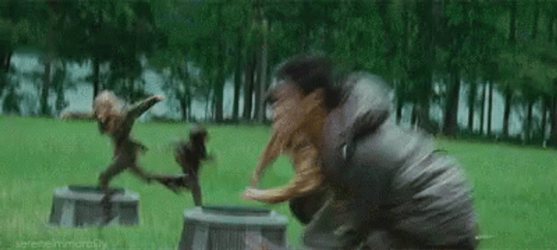 I Volunteer As Tribute Katniss Peeta Running GIF