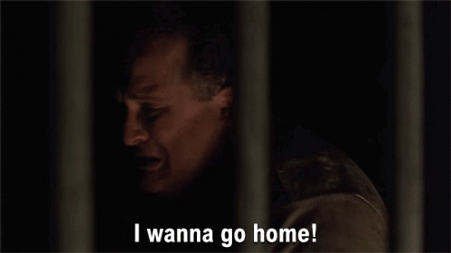 I Wanna Go Home Man In Jail GIF