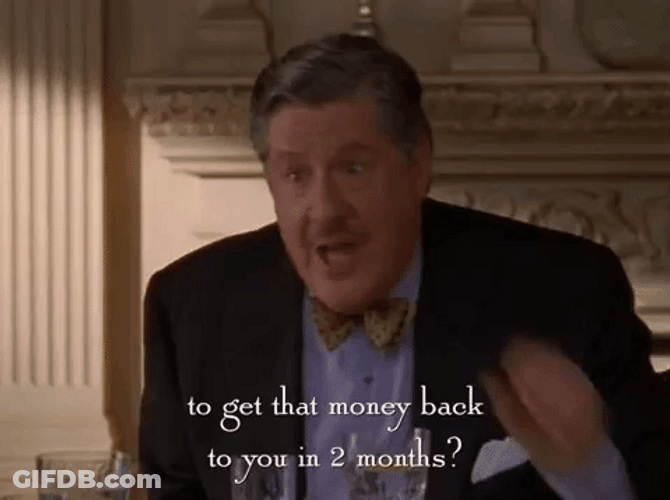 I Want My Two Dollars Back GIF