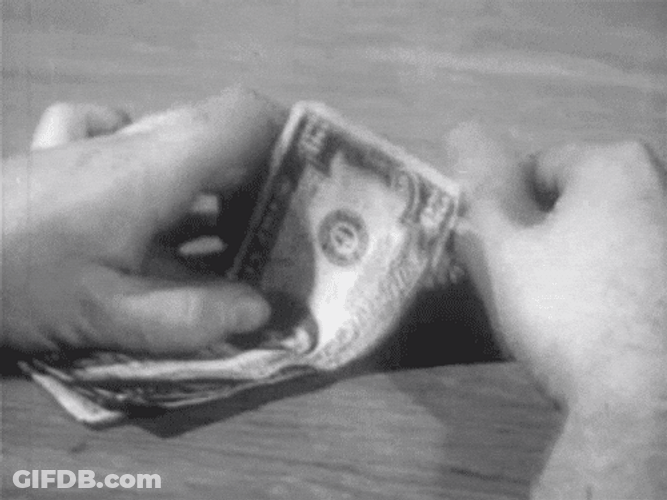 I Want My Two Dollars Counting GIF