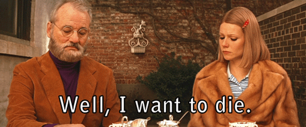 I Want To Die Bill Murray GIF