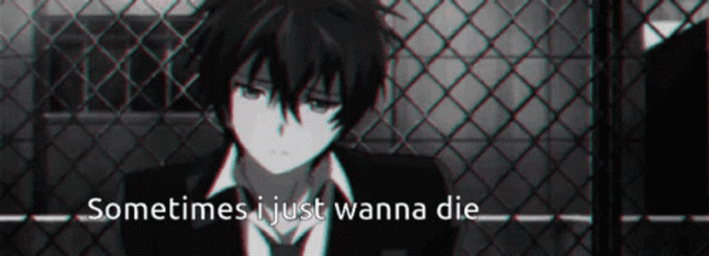 I Want To Die Lil Kennedy Anime GIF