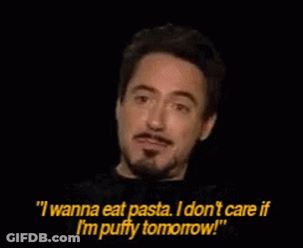 I Want To Eat Penne Pasta GIF