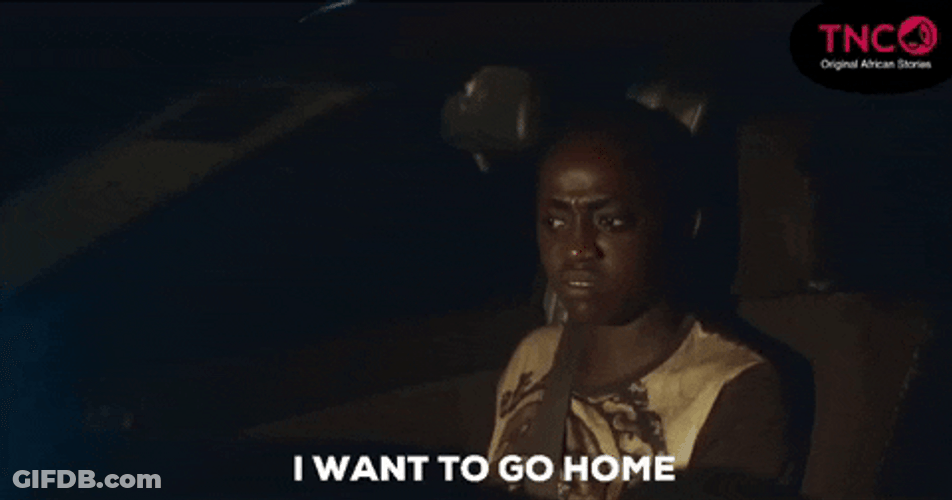 I Want To Go Home African Kid GIF