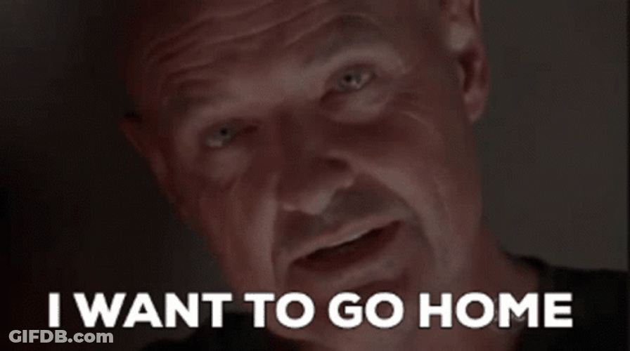 I Want To Go Home Back It Up Terry GIF
