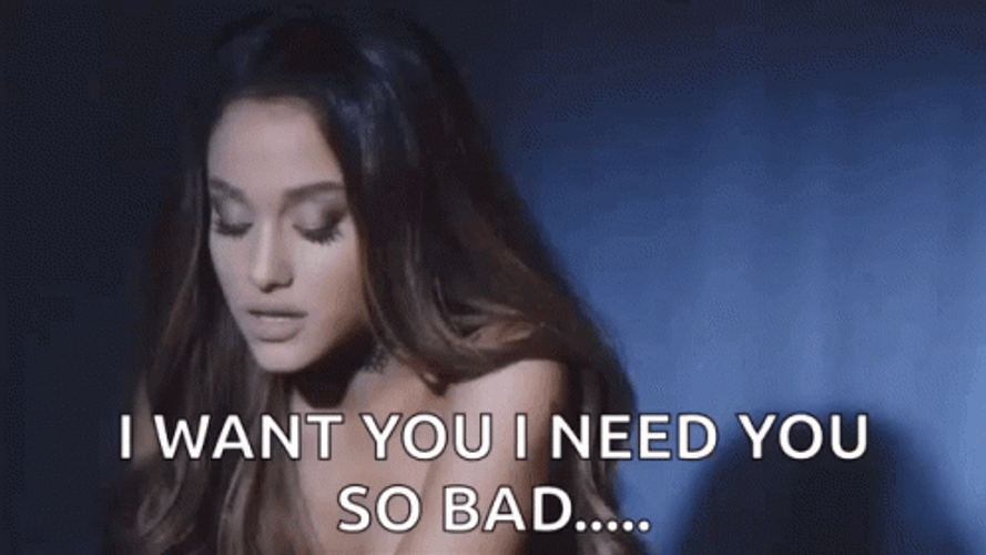 I Want You Ariana Grande GIF