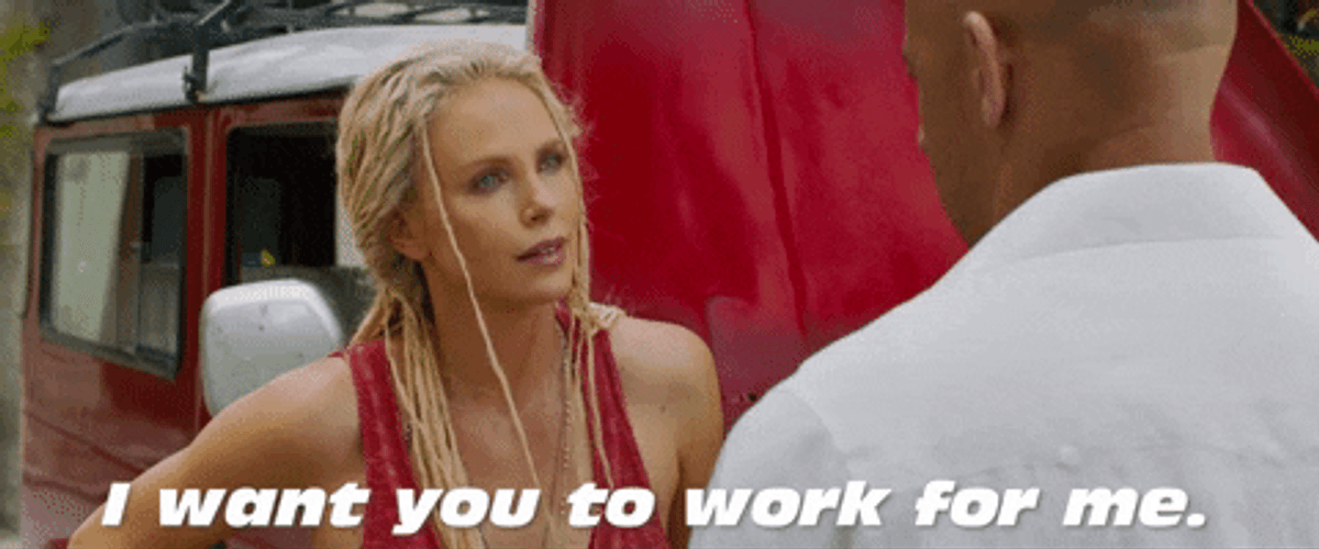 I Want You To Work GIF