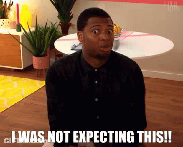 I Was Not Expecting This GIF