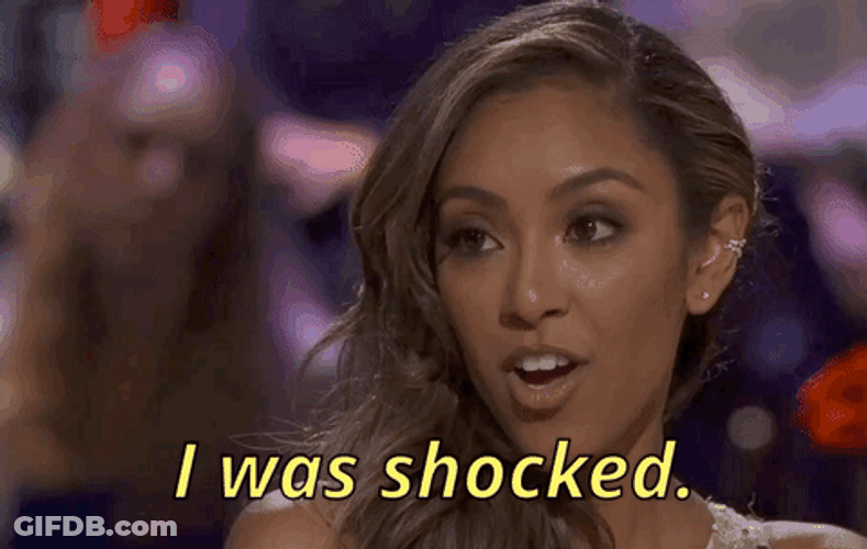 I Was Shocked Bachelorette GIF