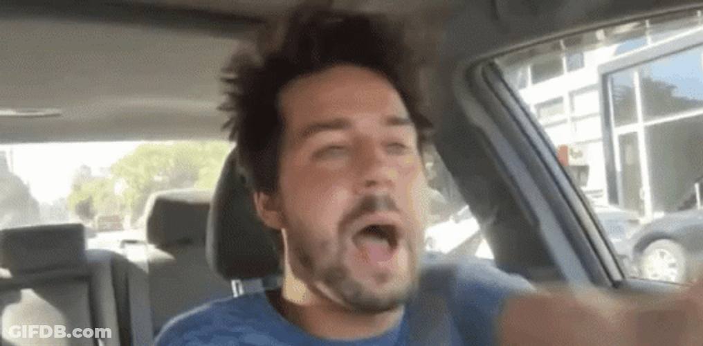 I Will Hit A Pedestrian Crazy Driving GIF