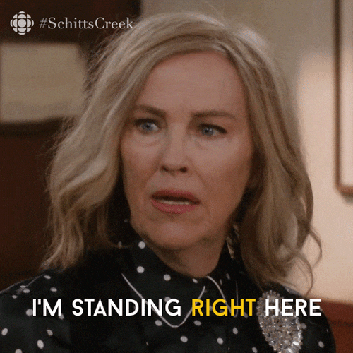 I Will Not Be Ignored Catherine O'Hara GIF