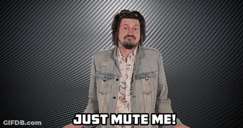 I Will Not Be Ignored Just Mute Me GIF