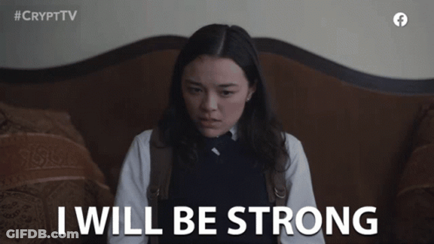 I Will Survive Girl In School Uniform GIF
