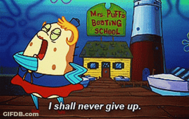 I Will Survive Mrs Puff From SpongeBob SquarePants GIF
